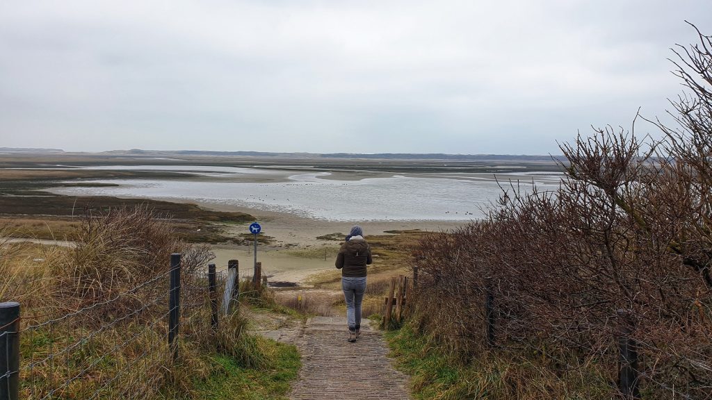 Wandelen in natuurgebied de Slufter op Texel - doen op Texel in een lockdown weekend in de winter