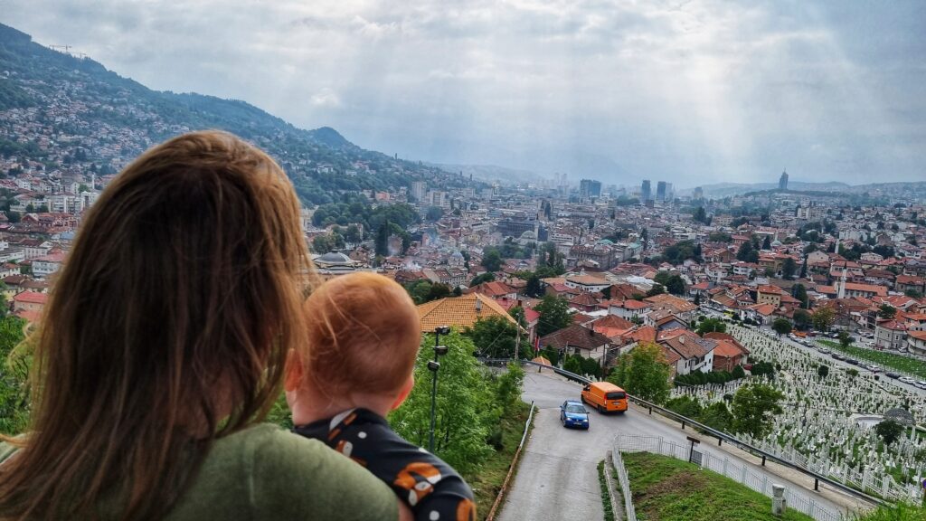 Doen in Sarajevo; stedentrip vol bezienswaardigheden, tips: Yellow Fortress uitzichtpunt