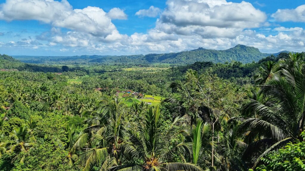 Gembleng waterval Sidemen uitzicht; doen in Sidemen Oost Bali tips