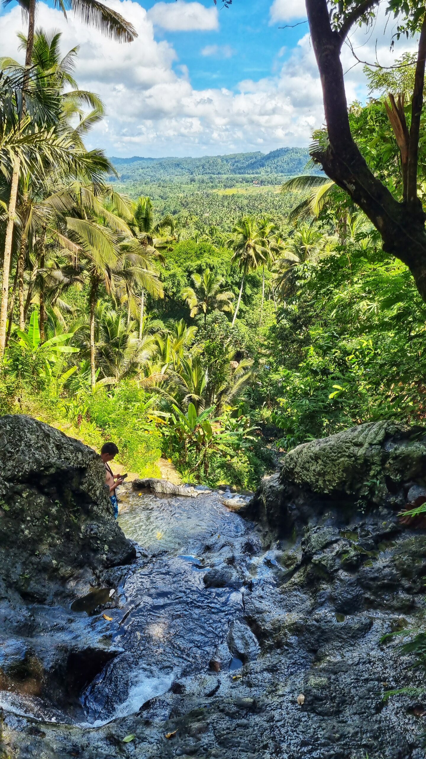 Gembleng waterval Sidemen uitzicht; doen in Sidemen Oost Bali tips