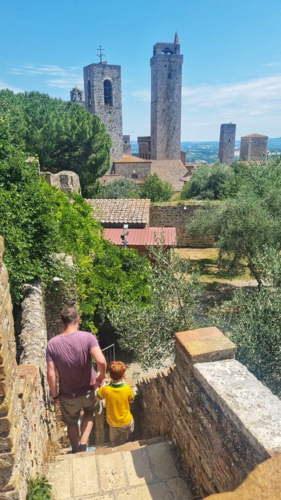 Uitzichtpunt Parco della Rocca; bezienswaardigheden San Gimignano tips