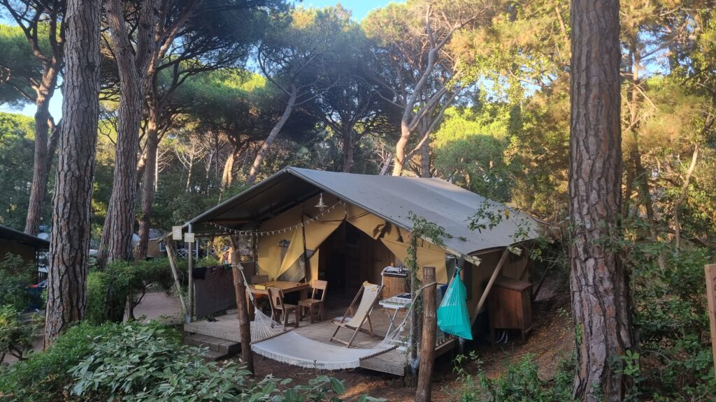 Camping Etruria, Etruskische kust, met de auto naar Toscane