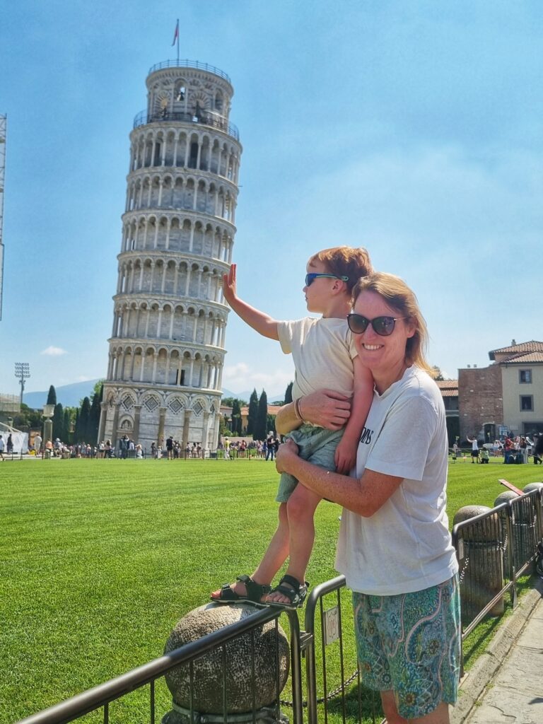 Toren van Pisa, met de auto naar Toscane