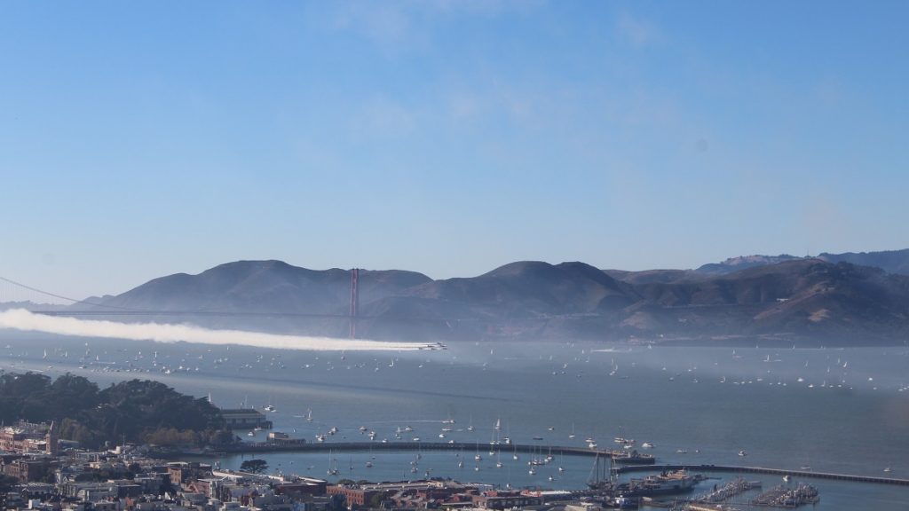Fleet Week, Golden Gate Bridge, San Francisco
