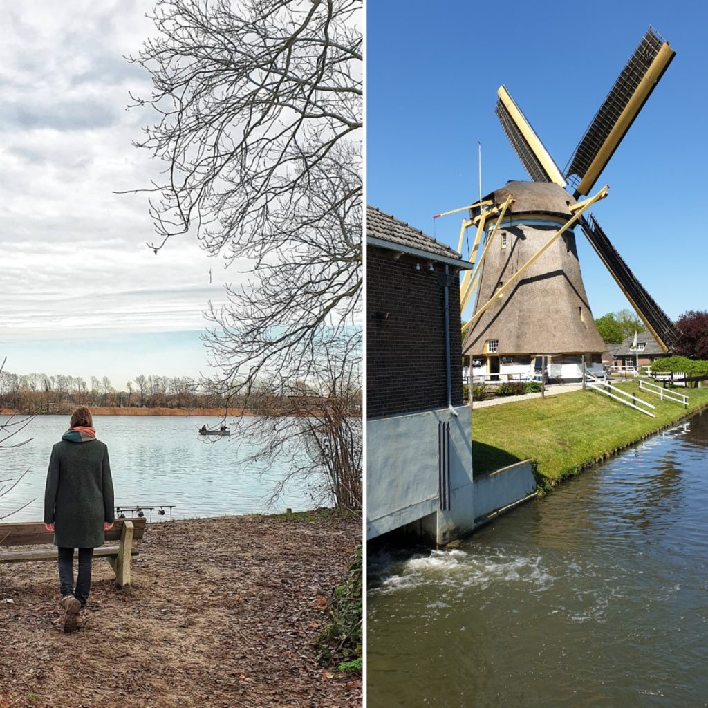 Wandelen bij de Maarsseveense Plassen en de Molens in Utrecht Oud Zuilen