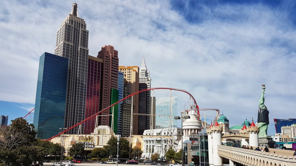 Las Vegas New York New York the strip Roadtrip zuid west amerika 2 weken rondreis