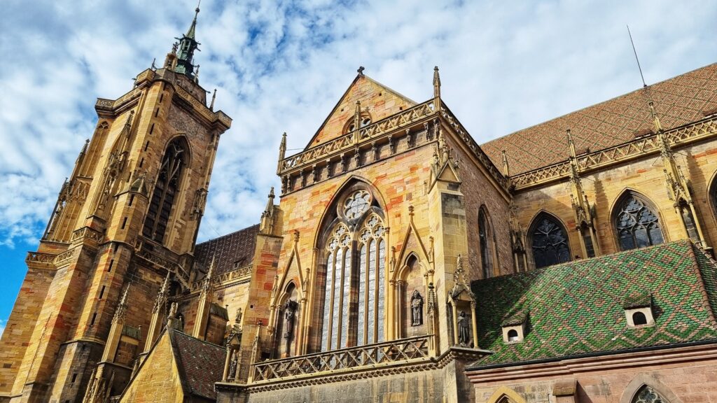 Collegiale St Martin kathedraal; wat te doen in Colmar, Frankrijk; bezienswaardigheden & tips