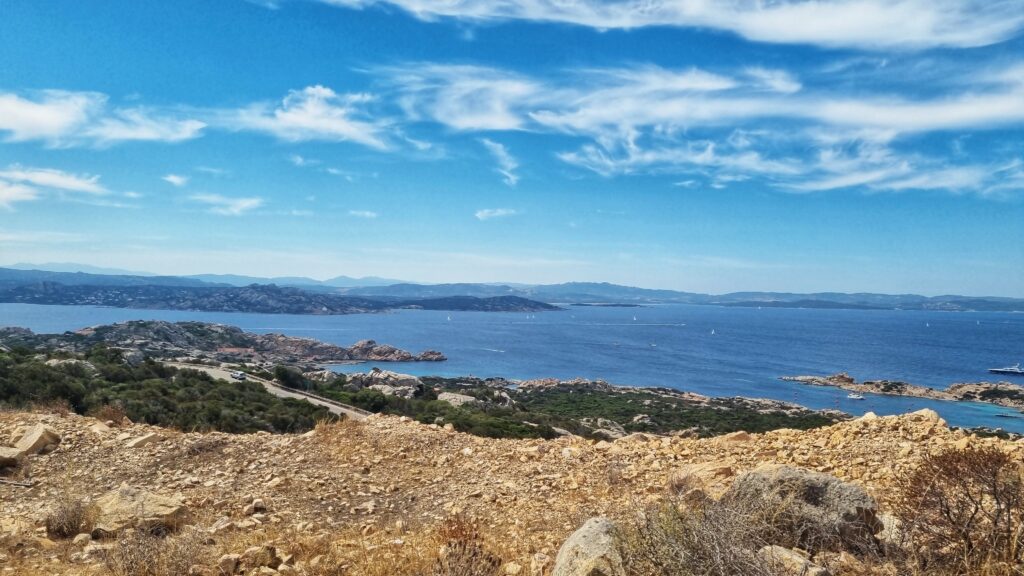 Roadtrip route, met de auto naar La Maddalena: eiland La Maddalena Sardinie tips