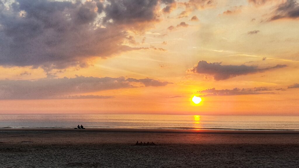 Zonsondergang Nationaal Park Zuid-Kennemerland, Bloemendaal aan Zee