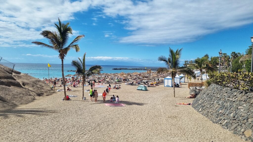 Playa del Duque, Costa Adeje, Tenerife winterzon
